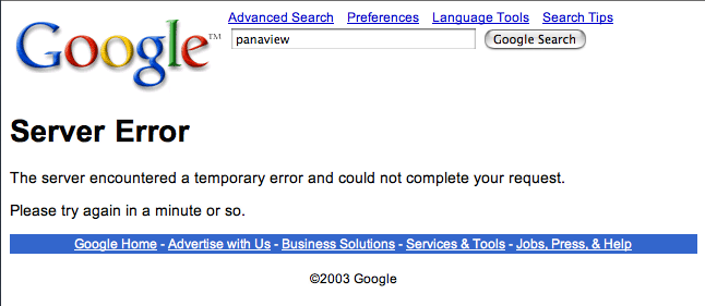 Google go Boom!